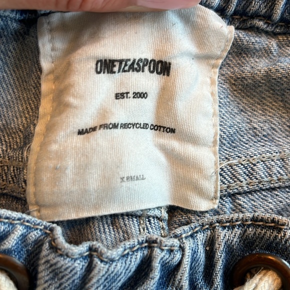 One Teaspoon Shabbies drawstring Jeans - Picture 4 of 10